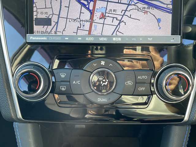 スバル レヴォーグ 1．6GT－S アイサイト 岩手県 2014(平26)年 5.5万km ギャラクシーブルーシリカ 4WD/社外SDメモリーナビ(CD/DVD/SD/USB/ラジオ)/フルセグテレビ/バックカメラ/プリクラッシュブレーキシステム/車線逸脱警報機能/レーダークルーズコントロール/パドルシフト/前席パワーシート/横滑り防止機能/ETC/LEDヘッドライト/オートライト/フォグランプ/純正18inアルミホイール/純正フロアマット/純正トノカバー/スマートキー(×2)/プッシュスタート/電動格納ミラー/ウィンカーミラー/ドアバイザー