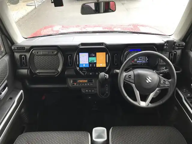 スズキ ハスラー HYBRID X ターボ 富山県 2020(令2)年 3.3万km フェニックスレッドパール/ガンメタリック2トーンルーフ 純正９型ナビ/フルセグＴＶ／Ｂｌｕｅｔｏｏｔｈ/２トーンカラー/ＬＥＤヘッドライト/前後ドラレコ/スマートアシスト/プッシュスタート/社外ＡＷ１５インチ/カーテンエアバック/ソナー/スマートキー/レーンキープアシスト/シートヒーター/横滑り防止装置/Wエアバック/カーテンエアバック