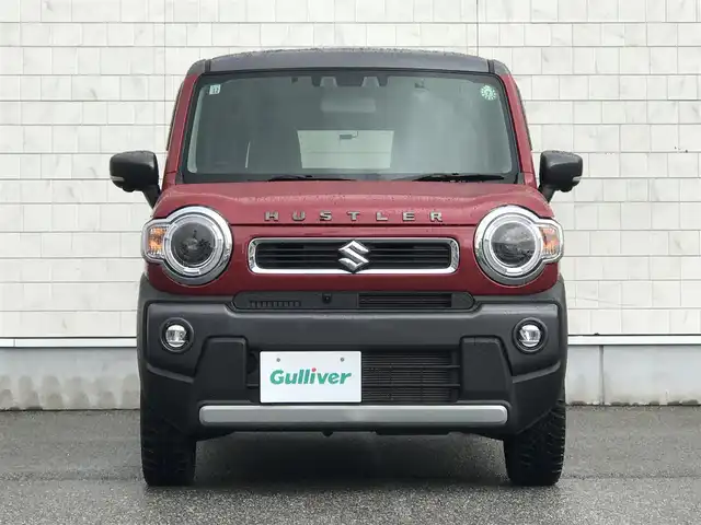 スズキ ハスラー HYBRID X ターボ 富山県 2020(令2)年 3.3万km フェニックスレッドパール/ガンメタリック2トーンルーフ 純正９型ナビ/フルセグＴＶ／Ｂｌｕｅｔｏｏｔｈ/２トーンカラー/ＬＥＤヘッドライト/前後ドラレコ/スマートアシスト/プッシュスタート/社外ＡＷ１５インチ/カーテンエアバック/ソナー/スマートキー/レーンキープアシスト/シートヒーター/横滑り防止装置/Wエアバック/カーテンエアバック