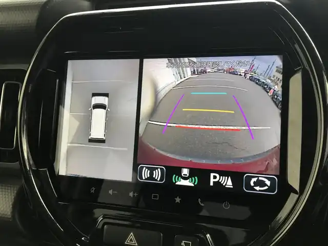 スズキ ハスラー HYBRID X ターボ 富山県 2020(令2)年 3.3万km フェニックスレッドパール/ガンメタリック2トーンルーフ 純正９型ナビ/フルセグＴＶ／Ｂｌｕｅｔｏｏｔｈ/２トーンカラー/ＬＥＤヘッドライト/前後ドラレコ/スマートアシスト/プッシュスタート/社外ＡＷ１５インチ/カーテンエアバック/ソナー/スマートキー/レーンキープアシスト/シートヒーター/横滑り防止装置/Wエアバック/カーテンエアバック