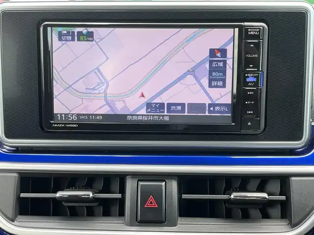 ダイハツ キャスト アクティバ GプライムコレSAⅢ 奈良県 2018(平30)年 3.2万km ディープブルークリスタルマイカ 純正ナビ（NMZK-W68D）/(フルセグ/BT/CD/DVD)/バックカメラ/衝突軽減システム/レーンキープアシスト/コーナーセンサー（後ろ）/ハーフレザーシート（ブラック）/前席シートヒーター/純正前方ドライブレコーダー/ETC/純正15インチAW/取り扱い説明書/スペアキーX1