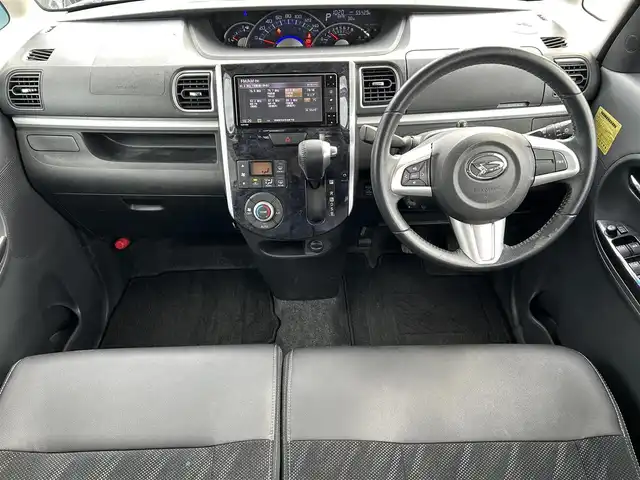 ダイハツ タント カスタムRSトップED VS SAⅢ 愛媛県 2019(平31)年 5.6万km パールホワイトⅢ 登録時走行距離：55429Km/純正ディーラーOPSDナビ/AM/FM/CD/DVD/フルセグTV/BT/全周囲カメラ/前ドラレコ/横滑り防止装置/盗難防止装置/衝突軽減システム/後コーナーセンサー/LEDヘッドライト/オートライト/オートハイビーム/フォグランプ/エンジンスタートボタン/スマートキー/スペアキー/純正アルミホイール/純正フロアマット