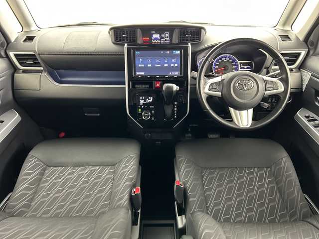 トヨタ ルーミー カスタムG S 三重県 2017(平29)年 3.8万km レーザーブルークリスタルシャイン /禁煙車//純正10型SDナビ//バックカメラ//オートAC//革巻きステアリング//ステアスイッチ//クルーズコントロール//スマートアシスト//衝突軽減ブレーキ//レーンキープアシスト//両側電動スライドドア//アイドリングストップ//純正ビルトインETC//LED//オートライト