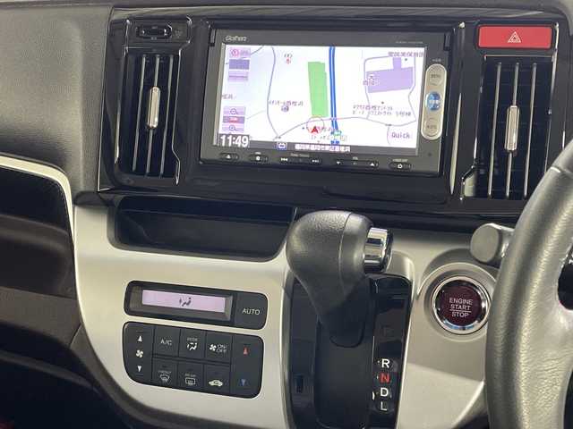 ホンダ Ｎ ＷＧＮ カスタム G Aパッケージ 福岡県 2014(平26)年 6.8万km プレミアムゴールドパープルパール 純正メモリナビ/・CD/DVD/BT/ワンセグTV/・バックモニター/シティブレーキアクティブシステム/クルーズコントロール/ハーフレザーシート/革巻きステアリング/・ステアリングリモコン/キセノンライト/・オートライト/・フォグランプ/スマートキー/・プッシュスタート/・スペアキー/純正フロアマット/純正ドアバイザー