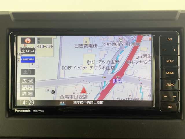 スズキ ジムニー XC 熊本県 2022(令4)年 6.2万km ミディアムグレー 純正SDナビ　/・フルセグTV/CD/DVD/SD/Bluetooth　/・バックカメラ　/スズキセーフティサポート　/・衝突軽減ブレーキ　/・車線逸脱警報　/クルーズコントロール　/ステアリングリモコン　/ビルトインETC　/D/Nシートヒーター　/アイドリングストップ　/オートライト　/LEDヘッドライト　/フォグランプ　/プッシュスタート　/スマートキー　/スペアキー　/純正フロアマット　/純正ドアバイザー　/純正アルミホイール　/社外コンソール　/ミラーヒーター　