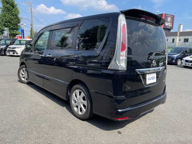 日産 セレナ ハイウェイスター Vセレクション 東京都 2012(平24)年 13.4万km スーパーブラック 車両状態不良、AA出品予定