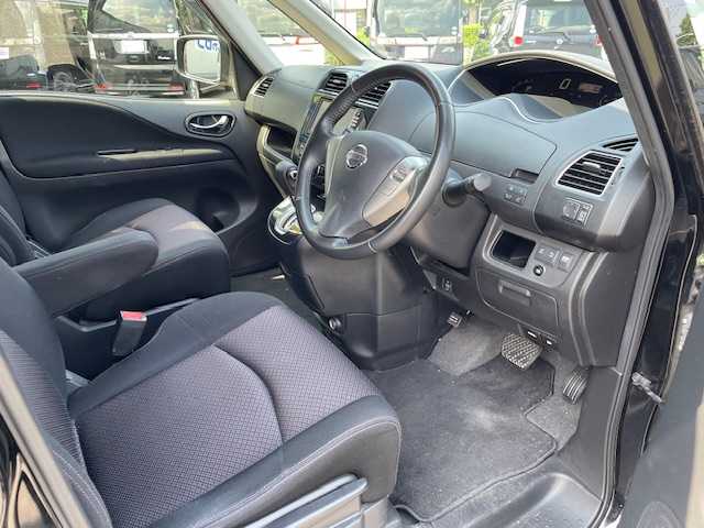 日産 セレナ ハイウェイスター Vセレクション 東京都 2012(平24)年 13.4万km スーパーブラック 車両状態不良、AA出品予定