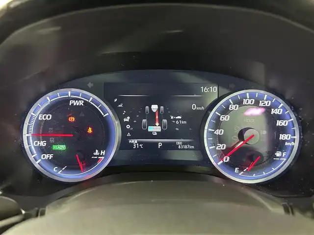 トヨタ クラウン ハイブリッド S 佐賀県 2018(平30)年 8.3万km ブラック 純正ナビ/フルセグテレビ/Bluetoothオーディオ接続/CD再生/DVD再生/衝突軽減システム/LTA/プリクラッシュセーフティ/クリアランスソナー/パーキングサポート/標識認識/シートヒーター/ステアリングヒーター/ビルトインETC/ドライブレコーダー