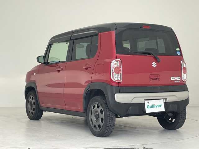 スズキ ハスラー G ターボ 沖縄県 2018(平30)年 9万km フェニックスレッドパール/ブルーイッシュブラックパール 社外ナビ　【AVIC-RW801】/　(フルセグＴＶ　Ｂｌｕｅｔｏｏｔｈ　ＣＤ　ＤＶＤ)　　/プッシュスタート　/スマートキー　/純正フロアマット　/オートエアコン　/シートヒーター　/ビルトインＥＴＣ　/パワーステアリング　/ＵＳＢ　/ベンチシート/アイドリングストップ/衝突軽減ブレーキ