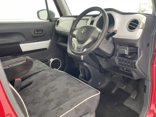 スズキ ハスラー G ターボ 沖縄県 2018(平30)年 9万km フェニックスレッドパール/ブルーイッシュブラックパール 社外ナビ　【AVIC-RW801】/　(フルセグＴＶ　Ｂｌｕｅｔｏｏｔｈ　ＣＤ　ＤＶＤ)　　/プッシュスタート　/スマートキー　/純正フロアマット　/オートエアコン　/シートヒーター　/ビルトインＥＴＣ　/パワーステアリング　/ＵＳＢ　/ベンチシート/アイドリングストップ/衝突軽減ブレーキ