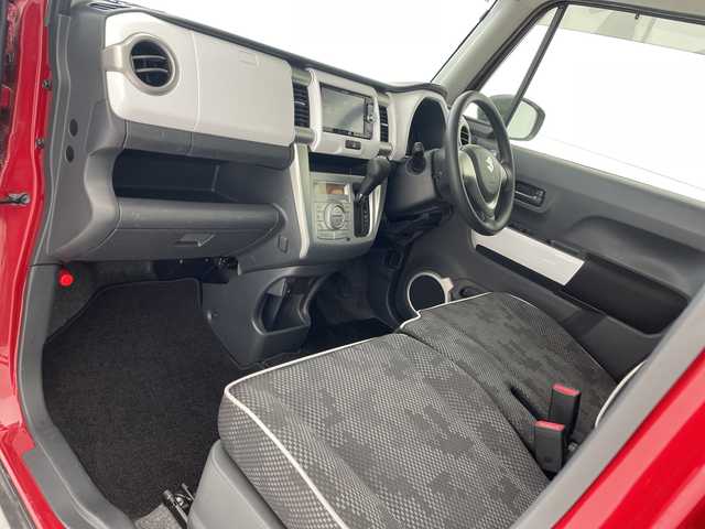 スズキ ハスラー G ターボ 沖縄県 2018(平30)年 9万km フェニックスレッドパール/ブルーイッシュブラックパール 社外ナビ　【AVIC-RW801】/　(フルセグＴＶ　Ｂｌｕｅｔｏｏｔｈ　ＣＤ　ＤＶＤ)　　/プッシュスタート　/スマートキー　/純正フロアマット　/オートエアコン　/シートヒーター　/ビルトインＥＴＣ　/パワーステアリング　/ＵＳＢ　/ベンチシート/アイドリングストップ/衝突軽減ブレーキ