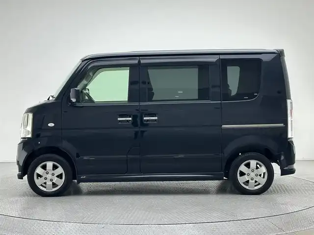 スズキ エブリィ ワゴン PZターボ 兵庫県 2012(平24)年 6万km ブルーイッシュブラックパール3 社外ポータブルナビ/片側パワースライドドア/13インチアルミホイール/フォグランプ/パワーステアリング/パワーウィンドウ/純正フロアマット