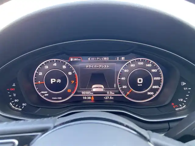 アウディ Ａ４ 35TFSIスポーツ 栃木県 2019(令1)年 9.6万km 赤 マトリクスLED/全方位カメラ/ACC/レーン/ブラインドS/純正ナビ/前席パワーシート /前席シートH/ETC/純正17インチAW