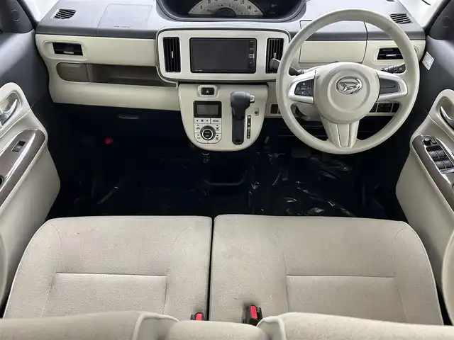 ダイハツ ムーヴ キャンバス X メイクアップ リミテッド SAⅢ 埼玉県 2019(令1)年 5.5万km プラムブラウンクリスタルマイカ 純正ナビ　両側電動スライドドア　全方位カメラ　ドラレコ　ＬＥＤヘッドライト　フルセグＴＶ　Ｂｌｕｅｔｏｏｔｈ　アイドリングストップ　衝突被害軽減　オートハイビーム　コーナーセンサー　禁煙車　保証書