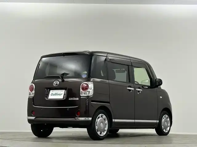 ダイハツ ムーヴ キャンバス X メイクアップ リミテッド SAⅢ 埼玉県 2019(令1)年 5.5万km プラムブラウンクリスタルマイカ 純正ナビ　両側電動スライドドア　全方位カメラ　ドラレコ　ＬＥＤヘッドライト　フルセグＴＶ　Ｂｌｕｅｔｏｏｔｈ　アイドリングストップ　衝突被害軽減　オートハイビーム　コーナーセンサー　禁煙車　保証書