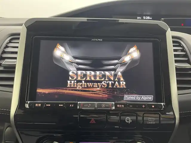 日産 セレナ ハイウェイスター Vセレクション 埼玉県 2018(平30)年 6.5万km ブリリアントホワイトパール アルパイン９型ナビ　アルパイン１０．１型後席モニター　アラウンドビューモニター　Ｂｌｕｅｔｏｏｔｈ　　プロパイロット　デジタルインナーミラー　両側パワースライドドア　オートハイビーム　　ＥＴＣ