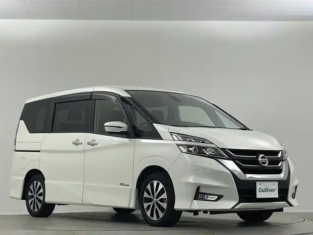日産 セレナ ハイウェイスター Vセレクション 埼玉県 2018(平30)年 6.5万km ブリリアントホワイトパール アルパイン９型ナビ　アルパイン１０．１型後席モニター　アラウンドビューモニター　Ｂｌｕｅｔｏｏｔｈ　　プロパイロット　デジタルインナーミラー　両側パワースライドドア　オートハイビーム　　ＥＴＣ