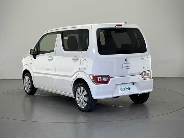 スズキ ワゴンＲ HYBRID FX 長野県 2022(令4)年 2.9万km スペリアホワイト 4WD/社外メモリナビ（型番：AVIC-RZ403)/(CD/DVD/SD/USB/AUX/FM/AM)/バックカメラ/ＥＴＣ/クリアランスソナー/衝突被害軽減システム/盗難防止装置/オートマチックハイビーム/オートライト/コーナーセンサー（後列）/シートヒーター（前席）/アイドリングストップ/スマートキー/スペアキー１本/保証書/取扱説明書