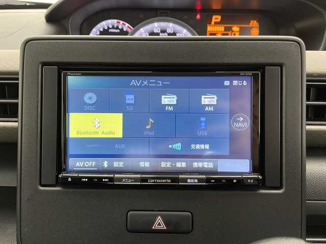 スズキ ワゴンＲ HYBRID FX 長野県 2022(令4)年 2.9万km スペリアホワイト 4WD/社外メモリナビ（型番：AVIC-RZ403)/(CD/DVD/SD/USB/AUX/FM/AM)/バックカメラ/ＥＴＣ/クリアランスソナー/衝突被害軽減システム/盗難防止装置/オートマチックハイビーム/オートライト/コーナーセンサー（後列）/シートヒーター（前席）/アイドリングストップ/スマートキー/スペアキー１本/保証書/取扱説明書