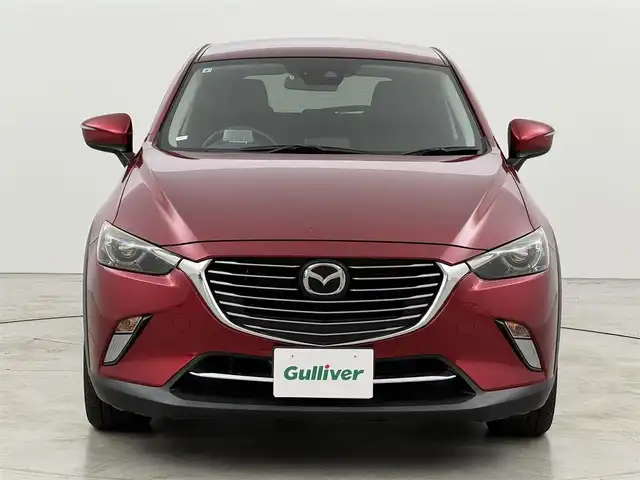マツダ ＣＸ－３ XD プロアクティブ 福岡県 2017(平29)年 3.5万km ソウルレッドクリスタルM 純正ナビ　/衝突軽減システム　/バックカメラ　/クルーズコントロール　/レーンアシスト　/ＡＴ誤発進抑制制御　/パーキングアシスト　/シートヒーター　/パワーシート　/ＥＴＣ　/盗難防止システム　/ＬＥＤ　/純正フロアマット