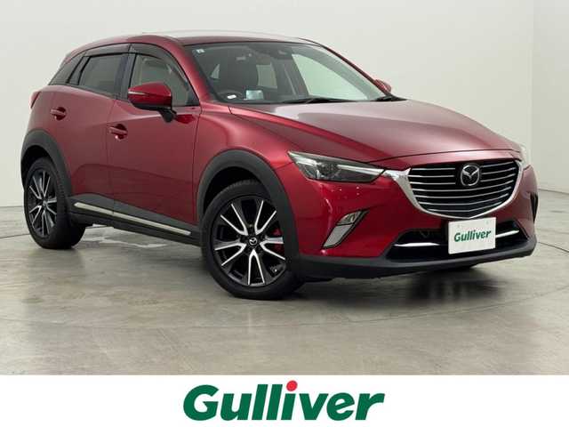 マツダ ＣＸ－３ XD プロアクティブ 福岡県 2017(平29)年 3.5万km ソウルレッドクリスタルM 純正ナビ　/衝突軽減システム　/バックカメラ　/クルーズコントロール　/レーンアシスト　/ＡＴ誤発進抑制制御　/パーキングアシスト　/シートヒーター　/パワーシート　/ＥＴＣ　/盗難防止システム　/ＬＥＤ　/純正フロアマット