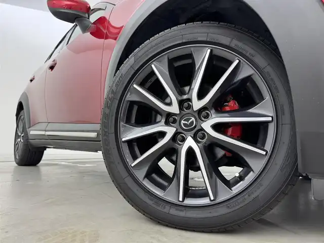 マツダ ＣＸ－３ XD プロアクティブ 福岡県 2017(平29)年 3.5万km ソウルレッドクリスタルM 純正ナビ　/衝突軽減システム　/バックカメラ　/クルーズコントロール　/レーンアシスト　/ＡＴ誤発進抑制制御　/パーキングアシスト　/シートヒーター　/パワーシート　/ＥＴＣ　/盗難防止システム　/ＬＥＤ　/純正フロアマット