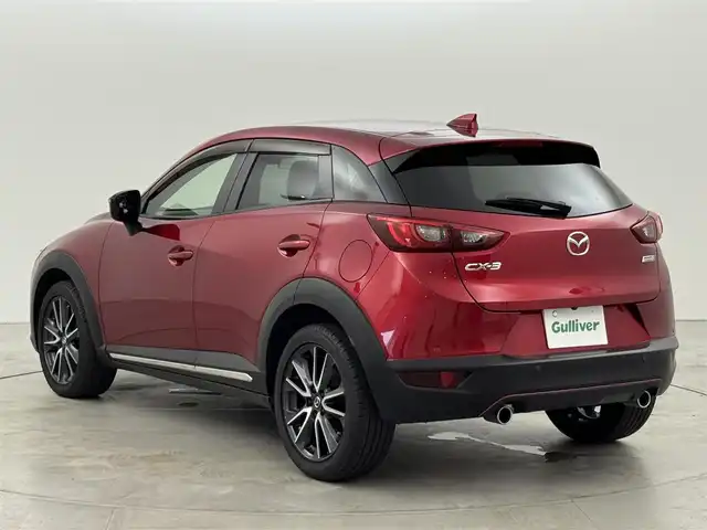 マツダ ＣＸ－３ XD プロアクティブ 福岡県 2017(平29)年 3.5万km ソウルレッドクリスタルM 純正ナビ　/衝突軽減システム　/バックカメラ　/クルーズコントロール　/レーンアシスト　/ＡＴ誤発進抑制制御　/パーキングアシスト　/シートヒーター　/パワーシート　/ＥＴＣ　/盗難防止システム　/ＬＥＤ　/純正フロアマット