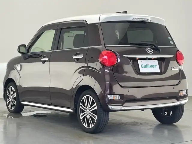 ダイハツ キャスト スタイル G SAⅡ 愛知県 2015(平27)年 4.9万km プラムブラウンクリスタルマイカ スマートアシストII/純正メモリナビフルセグTV/バックカメラ/ETC/純正１５インチアルミ/保証書・取説/スペアキー/純正ナビ　バックカメラ　衝突軽減　禁煙車　フルセグＴＶ　Ｂｌｕｅｔｏｏｔｈ　ＤＶＤ再生　ＥＴＣ　純正フロアマット　スマートアシストII　オートライト　車線逸脱　LEDライト　プッシュスタート　スマートキー