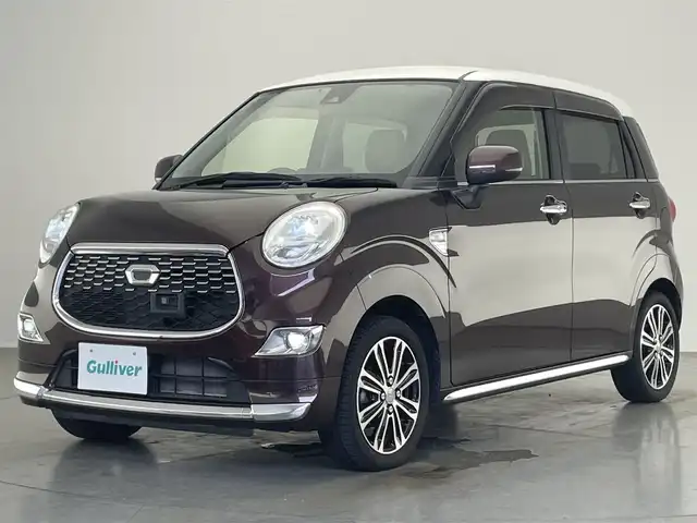 ダイハツ キャスト スタイル G SAⅡ 愛知県 2015(平27)年 4.9万km プラムブラウンクリスタルマイカ スマートアシストII/純正メモリナビフルセグTV/バックカメラ/ETC/純正１５インチアルミ/保証書・取説/スペアキー/純正ナビ　バックカメラ　衝突軽減　禁煙車　フルセグＴＶ　Ｂｌｕｅｔｏｏｔｈ　ＤＶＤ再生　ＥＴＣ　純正フロアマット　スマートアシストII　オートライト　車線逸脱　LEDライト　プッシュスタート　スマートキー