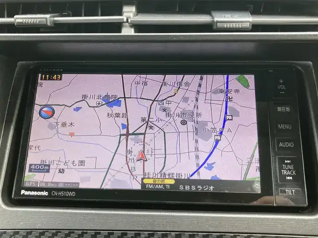 トヨタ プリウス S ツーリングセレ G’s 静岡県 2013(平25)年 9.1万km スーパーホワイトⅡ 社外HDDナビ(CN-H510WD)/　AM FM CD DVD Bluetooth/ビルトインETC/LEDオートヘッドランプ/クルーズコントロール/革巻きステアリング/ステアリングスイッチ/純正18インチアルミホイール/スマートキー2本/アイドリングストップ/純正トノカバー/ワンオーナー/フルセグTV/バックモニター