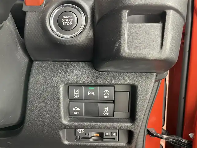スズキ ハスラー HYBRID X 愛知県 2020(令2)年 2.3万km バーミリオンオレンジ/ガンメタリック2トーン 純正ナビ　全方位カメラ　禁煙　フルセグ　DVD　Bluetooth　シートヒーター　ETC　ドラレコ　衝突軽減　車線逸脱　LEDライト　フォグ　コーナーセンサー　オートハイビーム　純正マット　USB　スマートキー　プッシュスタート
