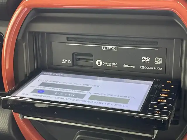 スズキ ハスラー HYBRID X 愛知県 2020(令2)年 2.3万km バーミリオンオレンジ/ガンメタリック2トーン 純正ナビ　全方位カメラ　禁煙　フルセグ　DVD　Bluetooth　シートヒーター　ETC　ドラレコ　衝突軽減　車線逸脱　LEDライト　フォグ　コーナーセンサー　オートハイビーム　純正マット　USB　スマートキー　プッシュスタート