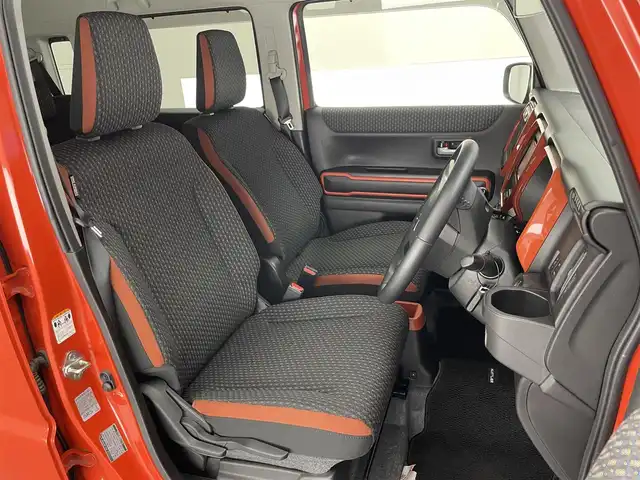 スズキ ハスラー HYBRID X 愛知県 2020(令2)年 2.3万km バーミリオンオレンジ/ガンメタリック2トーン 純正ナビ　全方位カメラ　禁煙　フルセグ　DVD　Bluetooth　シートヒーター　ETC　ドラレコ　衝突軽減　車線逸脱　LEDライト　フォグ　コーナーセンサー　オートハイビーム　純正マット　USB　スマートキー　プッシュスタート
