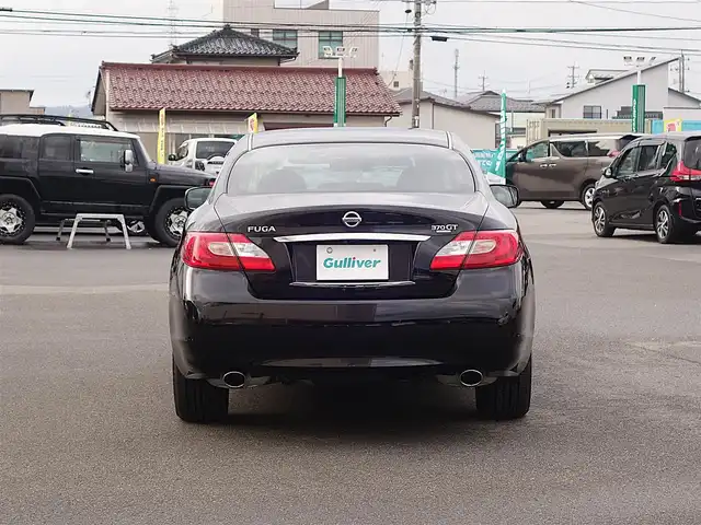 日産 フーガ 370GT FOUR 山形県 2011(平23)年 10.8万km ガーネットブラック 4WD/純正HDDナビ/　　【CD　DVD　BT　フルセグ　AUX　USB】/バックカメラ / サイドカメラ/レーダークルーズコントロール/HIDオートライト/レザーシート/パワーシート/エアシート/純正18インチアルミホイール/ドライブレコーダー/ステアリングスイッチ/インテリジェントキー×2/ETC