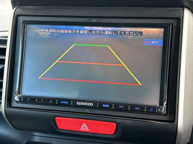 ホンダ Ｎ ＢＯＸ G Lパッケージ 大阪府 2014(平26)年 4.7万km プレミアムブロンズパール 社外ナビ(BT/CD/DVD/SD/USB/ワンセグ)/バックカメラ/衝突被害軽減システム/両側パワースライドドア/純正アルミホイール/純正フロアマット/アイドリングストップ/フルフラットシート/チップアップシート/カーテンエアバック/プッシュスタートボタン/ハロゲンヘッドライト