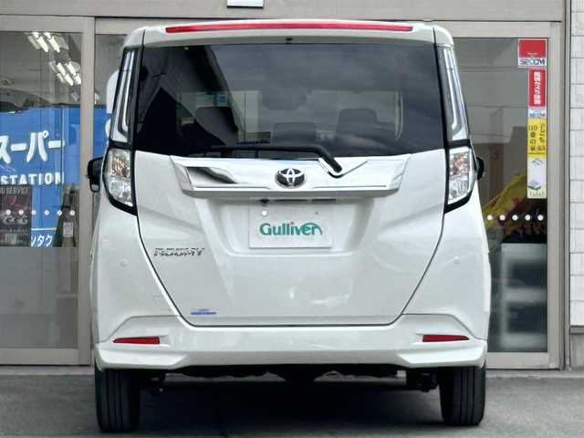 トヨタ ルーミー カスタムG 岩手県 2024(令6)年 0.1万km パールホワイトⅢ ・ワンオーナー/・両側パワースライドドア/・ACC（アクティブクルーズコントロール）/・純正ディスプレイオーディオ（Ａｐｐｌｅ　ＣａｒＰｌａｙ/フルセグTV/BT/USB/ipod/ラジオ）/・全周囲カメラ/・Ｄ席＋Ｎ席シートヒーター/・電子パーキング/・ブレーキホールド/・横滑り防止/・アイドリングストップ/・純正フロアマット/・ドアバイザー/・サンシェード/・オートライト/・nanoe エアコン