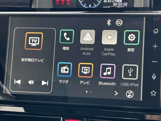 トヨタ ルーミー カスタムG 岩手県 2024(令6)年 0.1万km パールホワイトⅢ ・ワンオーナー/・両側パワースライドドア/・ACC（アクティブクルーズコントロール）/・純正ディスプレイオーディオ（Ａｐｐｌｅ　ＣａｒＰｌａｙ/フルセグTV/BT/USB/ipod/ラジオ）/・全周囲カメラ/・Ｄ席＋Ｎ席シートヒーター/・電子パーキング/・ブレーキホールド/・横滑り防止/・アイドリングストップ/・純正フロアマット/・ドアバイザー/・サンシェード/・オートライト/・nanoe エアコン