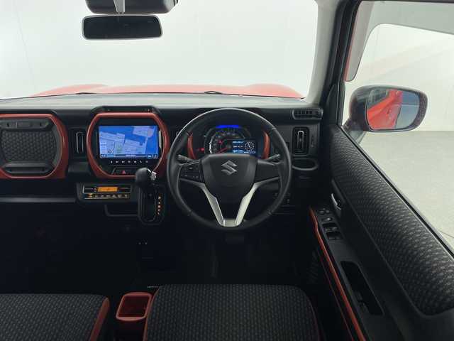スズキ ハスラー HYBRID X 宮崎県 2020(令2)年 2.6万km バーミリオンオレンジ/ガンメタリック2トーン 純正ナビ　/フルセグＴＶ　/Ｂｌｕｅｔｏｏｔｈ　/アラウンドビューモニター　/バックカメラ/Ｄ／Ｎ席シートヒーター/デュアルカメラサポートブレーキ/コーナセンサー　/レーンキープアシスト　/横滑り防止機能/スマートキー/ステアリングリモコン/プッシュスタート