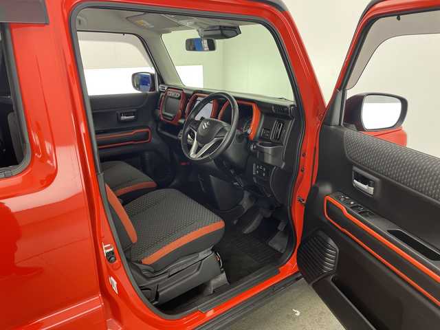 スズキ ハスラー HYBRID X 宮崎県 2020(令2)年 2.6万km バーミリオンオレンジ/ガンメタリック2トーン 純正ナビ　/フルセグＴＶ　/Ｂｌｕｅｔｏｏｔｈ　/アラウンドビューモニター　/バックカメラ/Ｄ／Ｎ席シートヒーター/デュアルカメラサポートブレーキ/コーナセンサー　/レーンキープアシスト　/横滑り防止機能/スマートキー/ステアリングリモコン/プッシュスタート