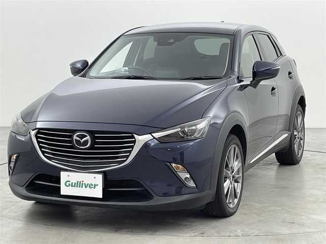 マツダ ＣＸ－３ XD ノーブル ブラウン 福岡県 2016(平28)年 4万km ディープクリスタルブルーマイカ 純正ナビ　/バックカメラ　/ＥＴＣ　/レーダークルーズコントロール　/コーナーセンサー　/衝突被害軽減ブレーキ　/レーンキープ　/ＢＳＭ　/ＨＵＤ　/パドルシフト　/ナッパレザー　/パワーシート　/シートヒーター　/ステアリングヒーター　/ＬＥＤヘッドライト