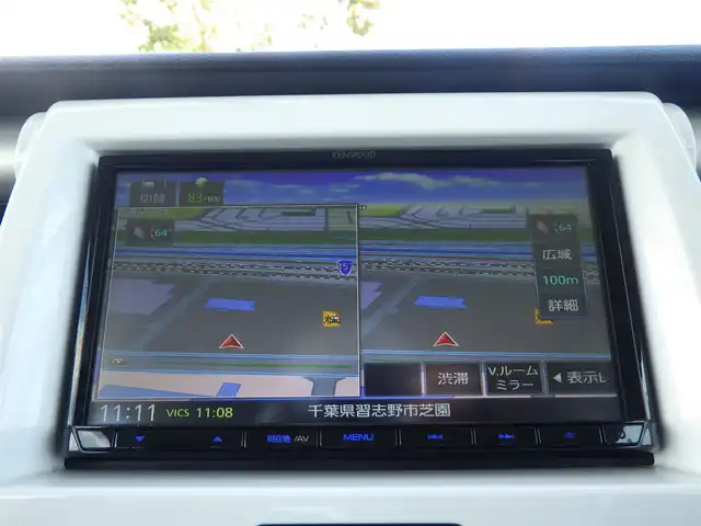 マツダ フレア クロスオーバー XS 千葉県 2015(平27)年 5万km フェニックスレッドパール/ブラック スズキセーフティサポート/アイドリングストップ/運転席シートヒーター/社外メモリーナビ/地デジTV/【DVD/CD再生機能　Bluetooth接続】/バックカメラ/ドライブレコーダー（前後撮影）/革巻きステアリング/ETC/HIDヘッドライト/フォグライト/ウインカーミラー/純正15インチアルミホイル/携帯リモコン