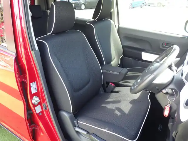 マツダ フレア クロスオーバー XS 千葉県 2015(平27)年 5万km フェニックスレッドパール/ブラック スズキセーフティサポート/アイドリングストップ/運転席シートヒーター/社外メモリーナビ/地デジTV/【DVD/CD再生機能　Bluetooth接続】/バックカメラ/ドライブレコーダー（前後撮影）/革巻きステアリング/ETC/HIDヘッドライト/フォグライト/ウインカーミラー/純正15インチアルミホイル/携帯リモコン