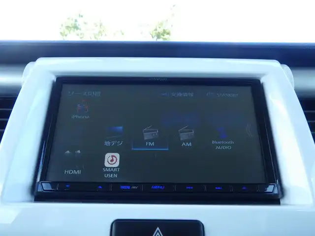 マツダ フレア クロスオーバー XS 千葉県 2015(平27)年 5万km フェニックスレッドパール/ブラック スズキセーフティサポート/アイドリングストップ/運転席シートヒーター/社外メモリーナビ/地デジTV/【DVD/CD再生機能　Bluetooth接続】/バックカメラ/ドライブレコーダー（前後撮影）/革巻きステアリング/ETC/HIDヘッドライト/フォグライト/ウインカーミラー/純正15インチアルミホイル/携帯リモコン