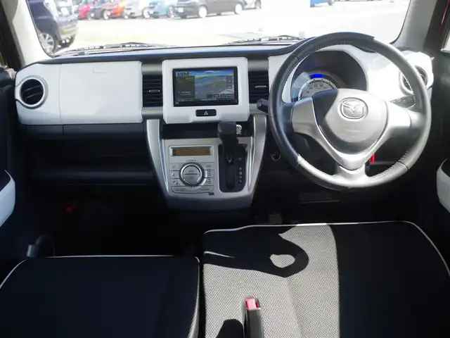マツダ フレア クロスオーバー XS 千葉県 2015(平27)年 5万km フェニックスレッドパール/ブラック スズキセーフティサポート/アイドリングストップ/運転席シートヒーター/社外メモリーナビ/地デジTV/【DVD/CD再生機能　Bluetooth接続】/バックカメラ/ドライブレコーダー（前後撮影）/革巻きステアリング/ETC/HIDヘッドライト/フォグライト/ウインカーミラー/純正15インチアルミホイル/携帯リモコン