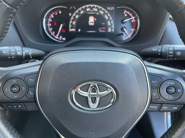 トヨタ ＲＡＶ４ G 神奈川県 2020(令2)年 2.5万km アティチュードブラックマイカ ワンオーナー/4WD/TRDエアロ/社外メモリナビ【X9NX】/・DTV/CD/DVD/BT/USB/HDMI/バックカメラ/クリアランスソナー/レザーシート/前席シートヒーター/D席2メモリ付きパワーシート/ルーフレール/ビルトインETC/前方ドライブレコーダー/パワーバックドア/トヨタセーフティセンス/・プリクラッシュセーフティ/・レーントレーシングアシスト/・オートマチックハイビーム/・ロードサインアシスト/・レーダークルーズコントロール/・先行車発進告知機能/ブラインドスポットモニター/革巻きステアリング/ステアリングヒーター/純正18インチAW/MTモード付AT/オートライト/オートマチックハイビーム/純正LEDヘッドライト/フォグランプ/プッシュEgスタート/ストップ/スマートキー/ターンランプ付電動格納ドアミラー/純正フロアマット/取扱説明書/ナビ取扱説明書/新車時保証書