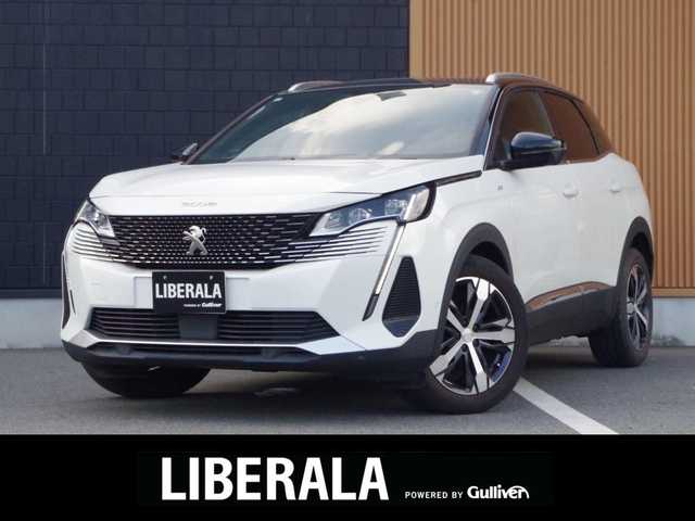 プジョー ３００８ GT ブルー HDi 埼玉県 2021(令3)年 3.4万km 白 ブラックレザーシート/アダプティブクルーズコントロール/パノラミックスライディングルーフ/CarPlay/パークセンサー/ブラインドスポットモニター/バック/サイドカメラ/ルームミラー内臓サイドカメラ/純正ナビ/ETC/ドライブレコーダー/社外TV/前席シートヒーター/GPSレーダー探知機/置くだけ充電/スタットレスタイヤ/ダウンヒルアシストコントロール
