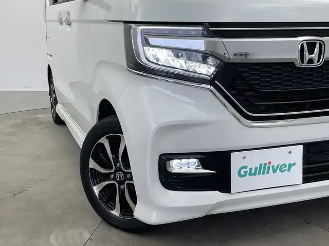 ホンダ Ｎ ＢＯＸ カスタム G L ホンダセンシング 新潟県 2019(令1)年 6.5万km プラチナホワイトパール ストラーダメモリナビ【CN-RE06D】/　TV/Bluetooth/CD/DVD/衝突被害軽減ブレーキ/レーンキープアシスト/後方コーナーセンサー/前席シートヒーター/片側パワースライドドア/ドライブレコーダー/ビルトインETC/バックモニター/アイドリングストップ/横滑り防止装置/LEDヘッドライト/オートマチックハイビーム/オートライト/禁煙車