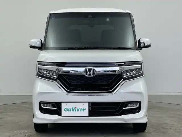 ホンダ Ｎ ＢＯＸ カスタム G L ホンダセンシング 新潟県 2019(令1)年 6.5万km プラチナホワイトパール ストラーダメモリナビ【CN-RE06D】/　TV/Bluetooth/CD/DVD/衝突被害軽減ブレーキ/レーンキープアシスト/後方コーナーセンサー/前席シートヒーター/片側パワースライドドア/ドライブレコーダー/ビルトインETC/バックモニター/アイドリングストップ/横滑り防止装置/LEDヘッドライト/オートマチックハイビーム/オートライト/禁煙車