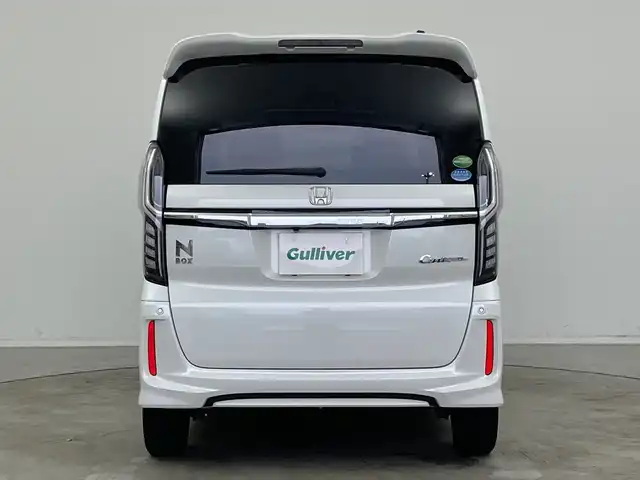 ホンダ Ｎ ＢＯＸ カスタム G L ホンダセンシング 新潟県 2019(令1)年 6.5万km プラチナホワイトパール ストラーダメモリナビ【CN-RE06D】/　TV/Bluetooth/CD/DVD/衝突被害軽減ブレーキ/レーンキープアシスト/後方コーナーセンサー/前席シートヒーター/片側パワースライドドア/ドライブレコーダー/ビルトインETC/バックモニター/アイドリングストップ/横滑り防止装置/LEDヘッドライト/オートマチックハイビーム/オートライト/禁煙車