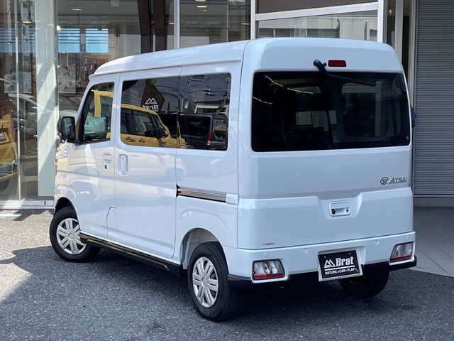 ダイハツ アトレー バン RS 福島県 2024(令6)年 0.1万km シャイニングホワイトパール 4WD/スマートアシスト/バックカメラ/クルーズコントロール/プッシュスタート/両側パワースライドドア/LEDヘッドライト/フォグランプ/両側パワースライドドア /前後コーナーセンサー/レーダークルーズコントロール/ステアリングスイッチ/リヤヒーター